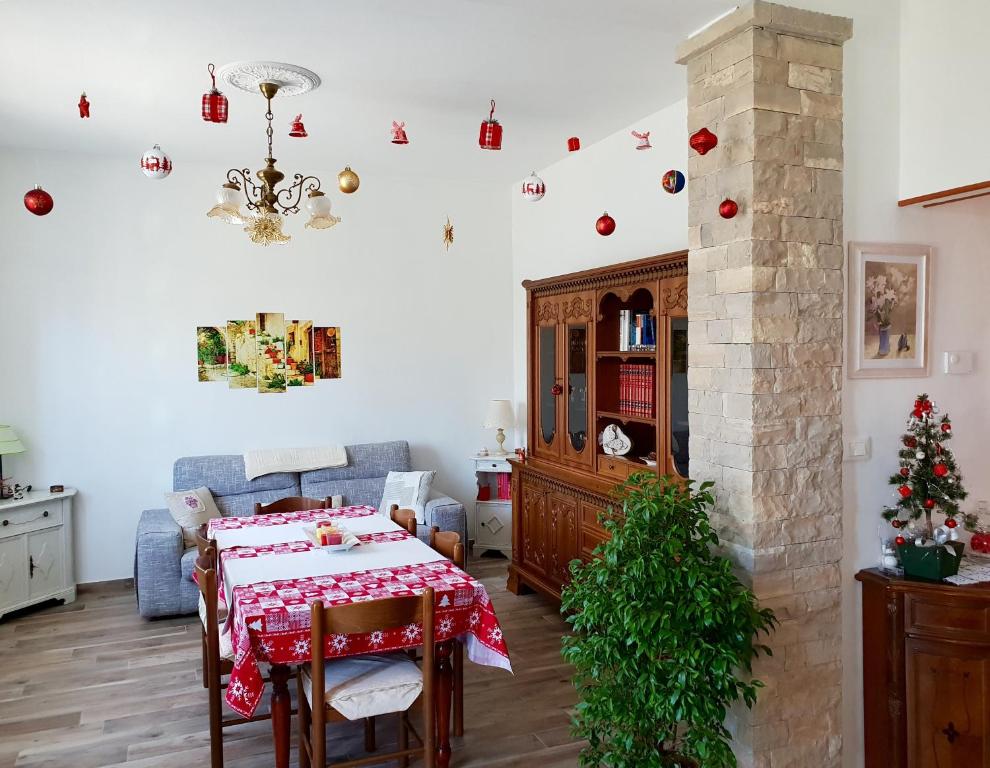 A seating area at A Casa Di Clementina