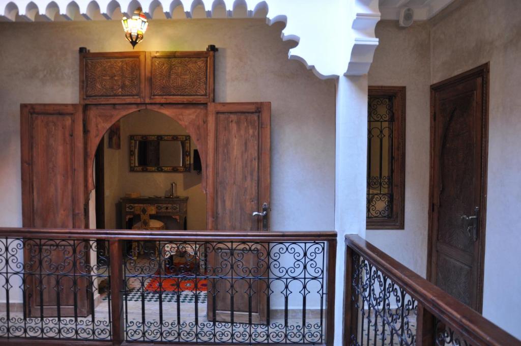 Balkón nebo terasa v ubytování Riad Sania By Ghali