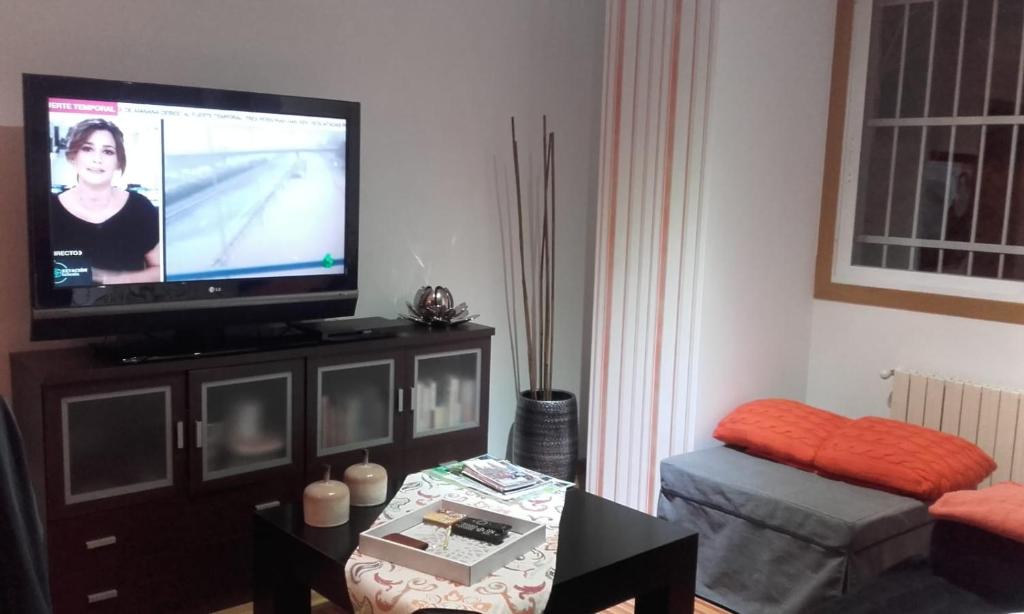 TV a/nebo společenská místnost v ubytování María Belkis