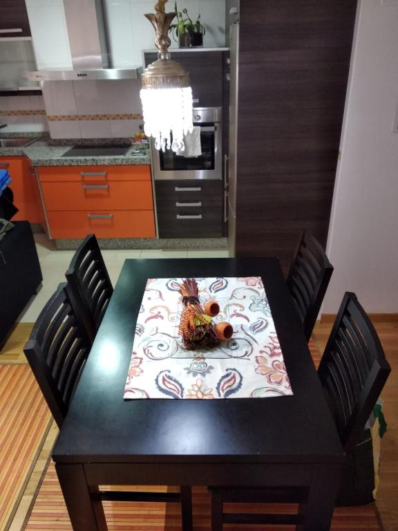 Kuchyň nebo kuchyňský kout v ubytování María Belkis