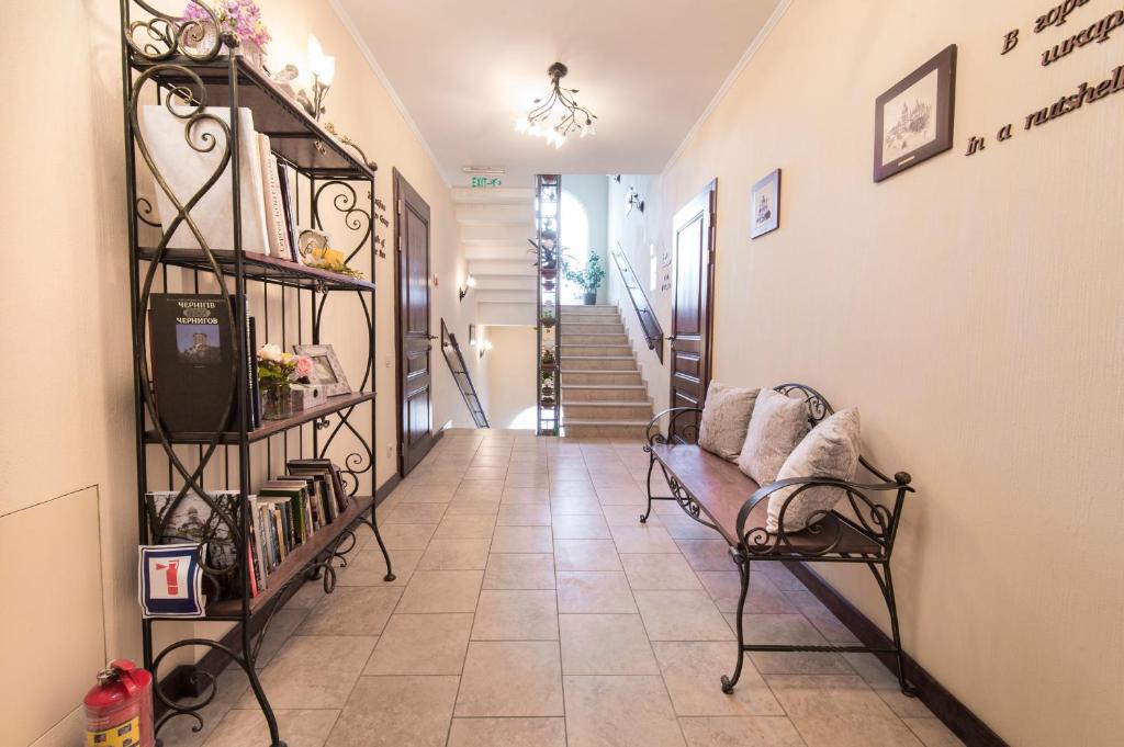 Posezení v ubytování Oselya Hotel