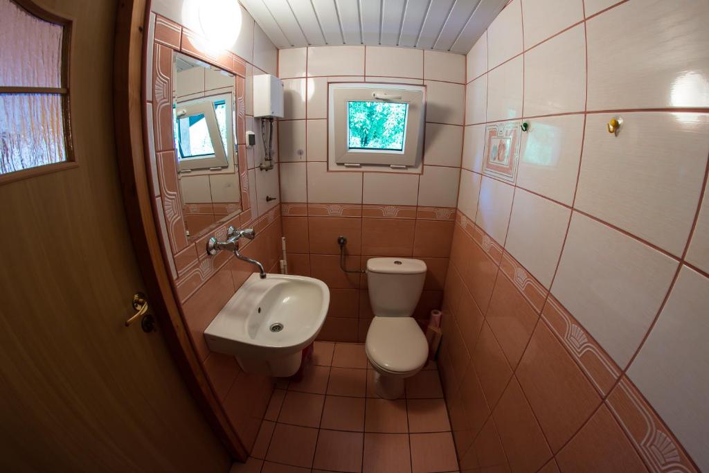 Kúpeľňa v ubytovaní Willa Danuta