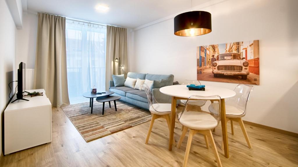 TV a/nebo společenská místnost v ubytování Cvernovka Business&Leisure apartment by Kovee