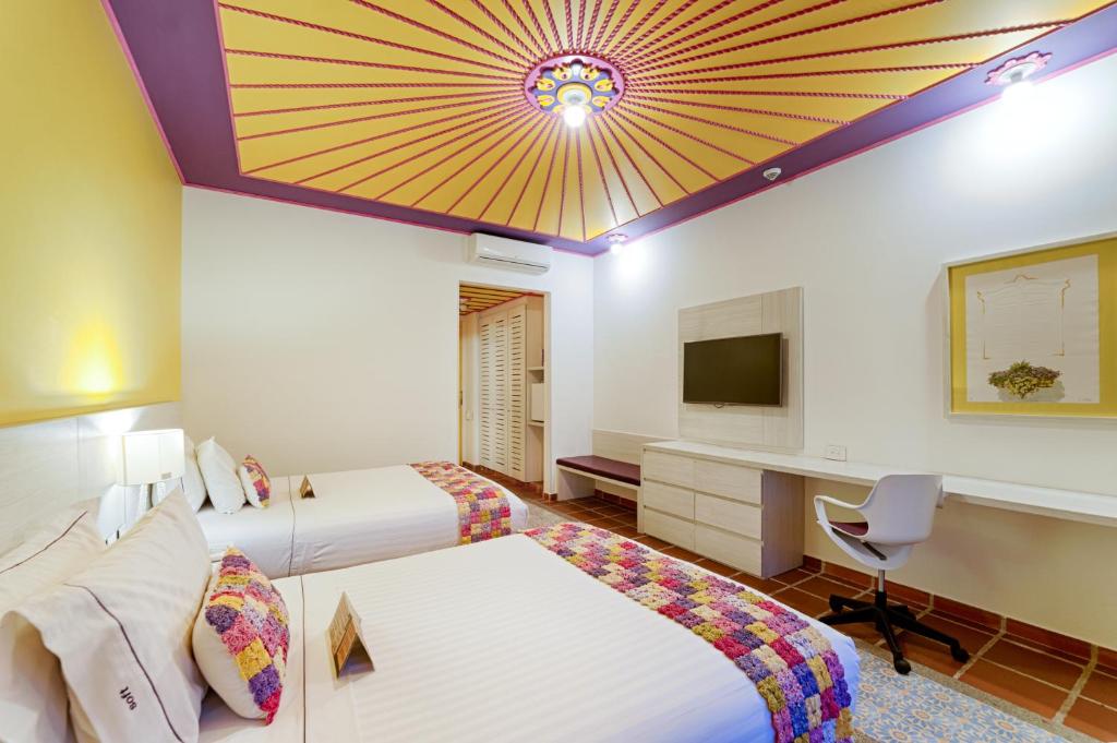 TV a/nebo společenská místnost v ubytování Hotel Mocawa Resort
