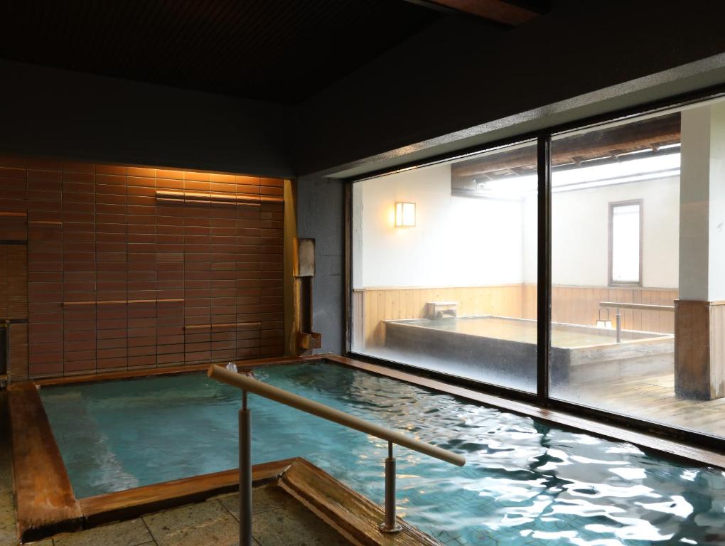 Bazén v ubytování Hotel Tamanoyu nebo v jeho okolí