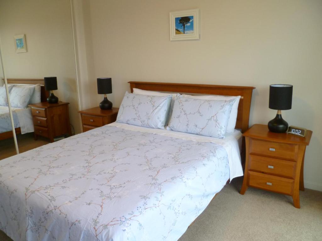 Postel nebo postele na pokoji v ubytování Bellarosa B&B