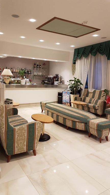 Posezení v ubytování Hotel Gigliola