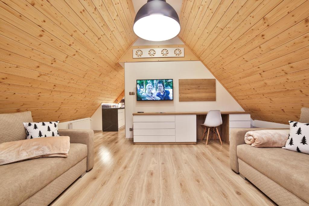 Posedenie v ubytovaní Apartamenty Kościelisko