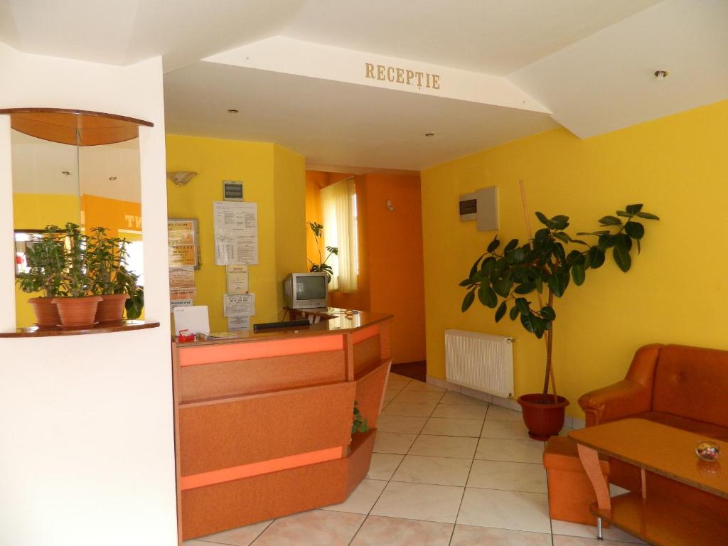 Posezení v ubytování Hotel Mures