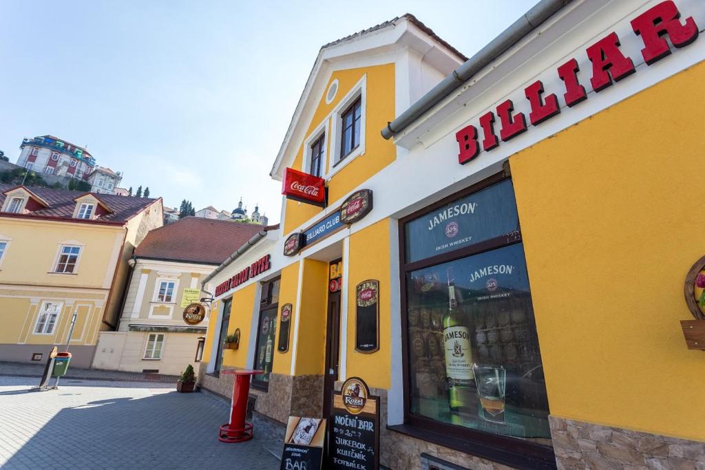 Budova, kde se penzion nachází