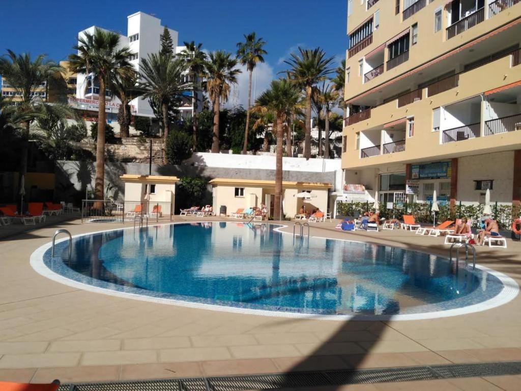 Bazén v ubytování EL CARMEN beach apartment nebo v jeho okolí