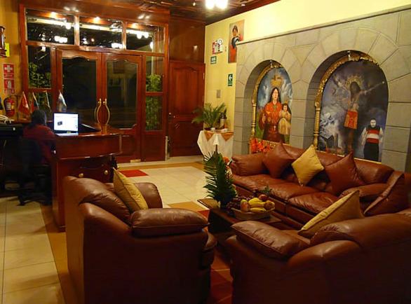 Posezení v ubytování Hotel Inkayra