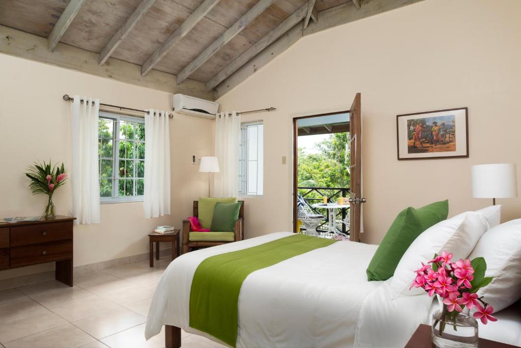 Cama o camas de una habitación en White Sands Negril