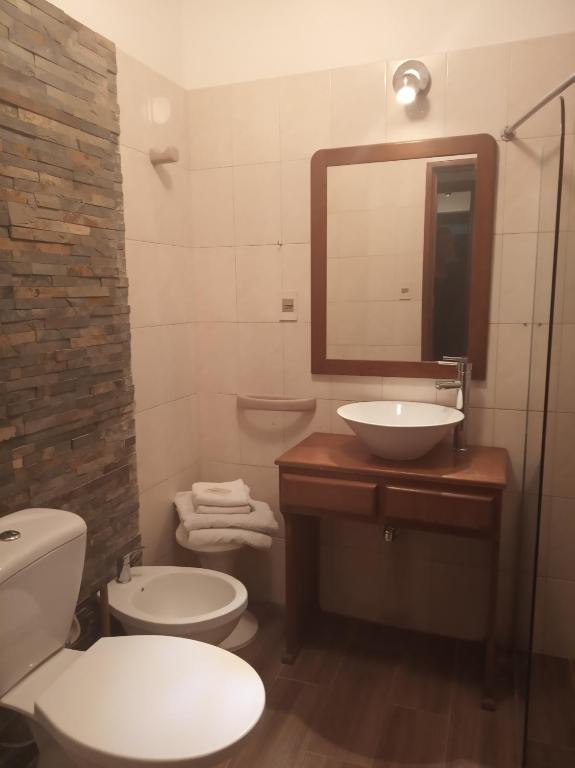 Koupelna v ubytování Wiener Haus Hotel