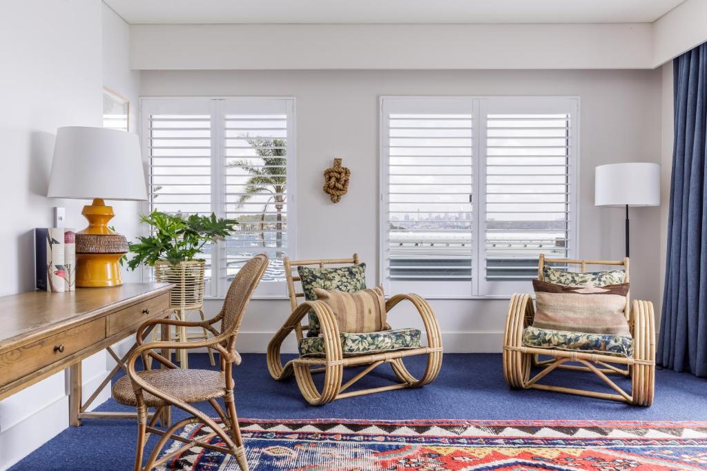 Posezení v ubytování Watsons Bay Boutique Hotel