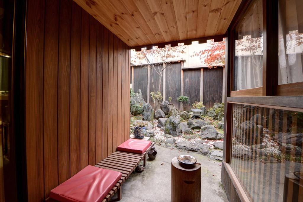 Zahrada ubytování Azuma Ryokan