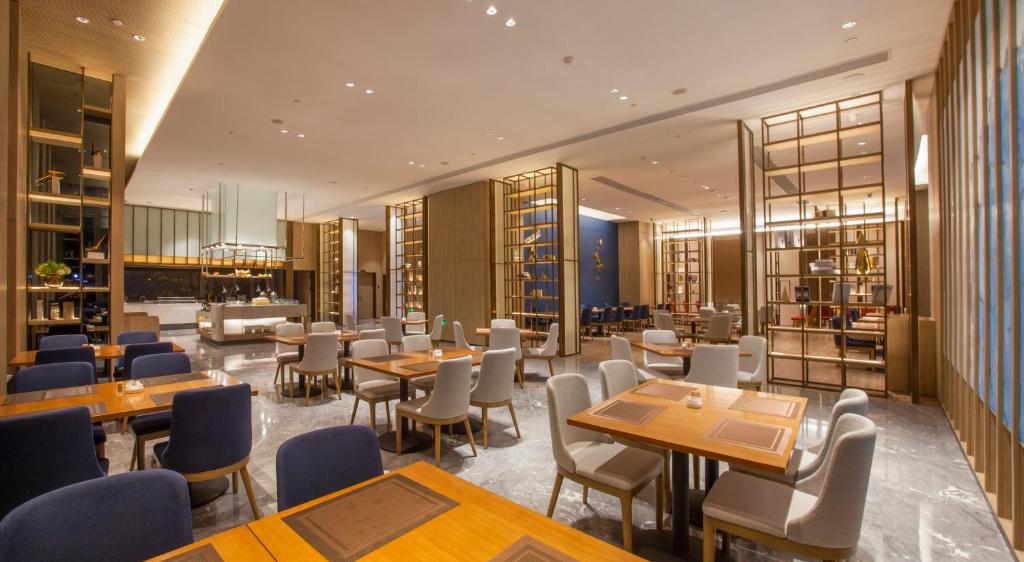 Posezení v ubytování Nanan Ao Sheng Yi Hao Hotel