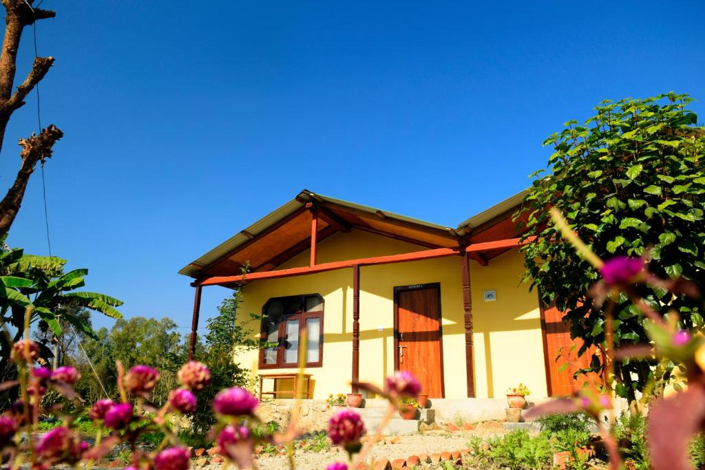 Zahrada ubytování Nature Safari Resort