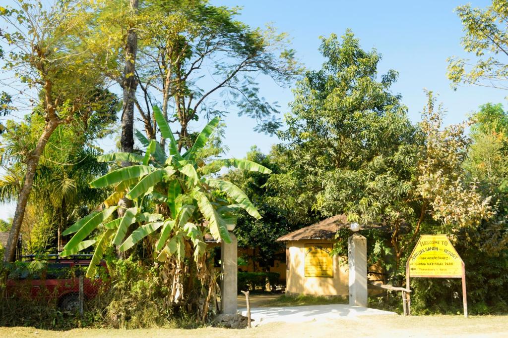 Zahrada ubytování Nature Safari Resort