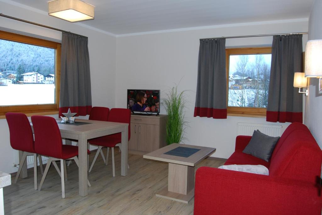 Posezení v ubytování Haus Miksch