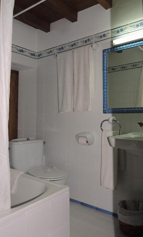 Koupelna v ubytování Posada Maximo
