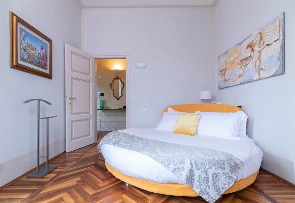 Posteľ alebo postele v izbe v ubytovaní B&B Villa Costanza