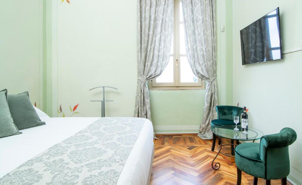 Posteľ alebo postele v izbe v ubytovaní B&B Villa Costanza