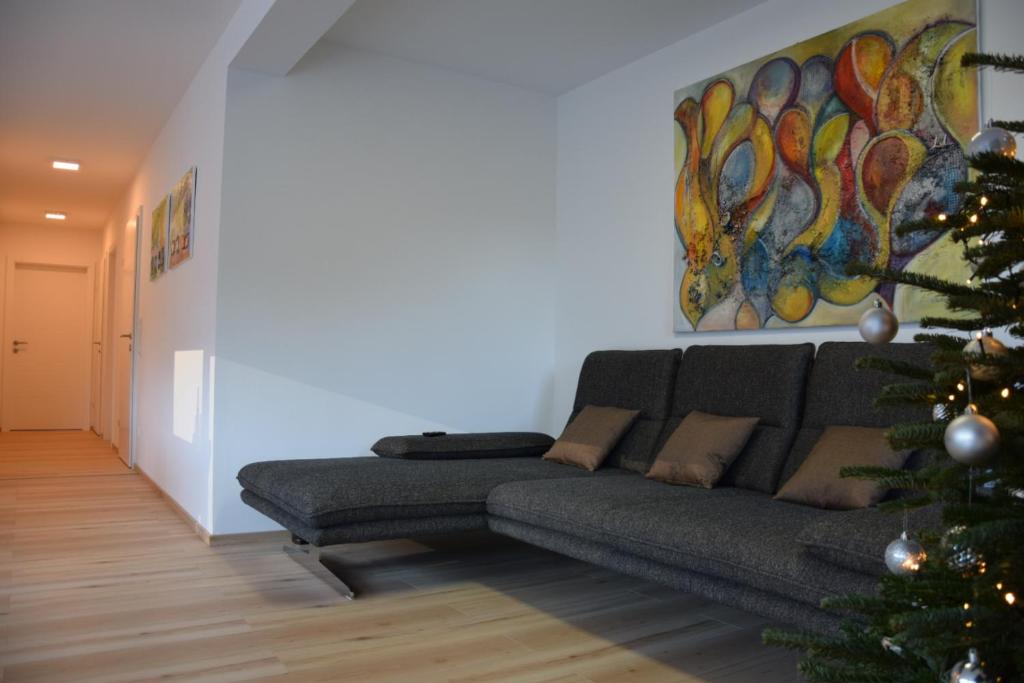Posezení v ubytování Ferienhaus Lurger