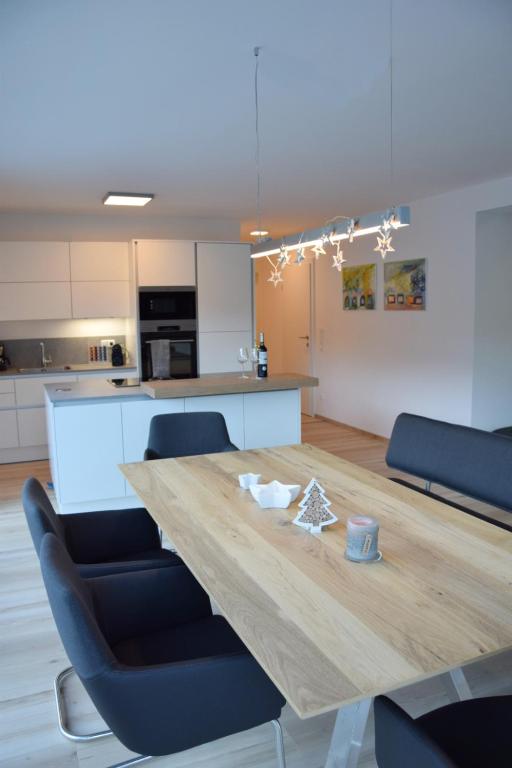 Kuchyň nebo kuchyňský kout v ubytování Ferienhaus Lurger