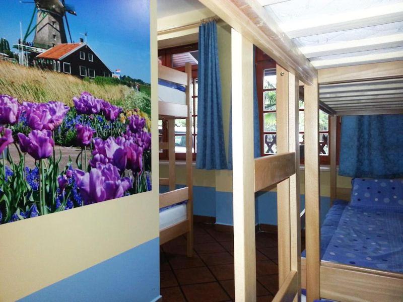 Postel nebo postele na pokoji v ubytování Europa Hostel Portorož