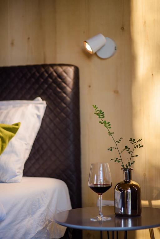 Voodi või voodid majutusasutuse Theodosius Forest Village - Glamping in Vipava valley toas