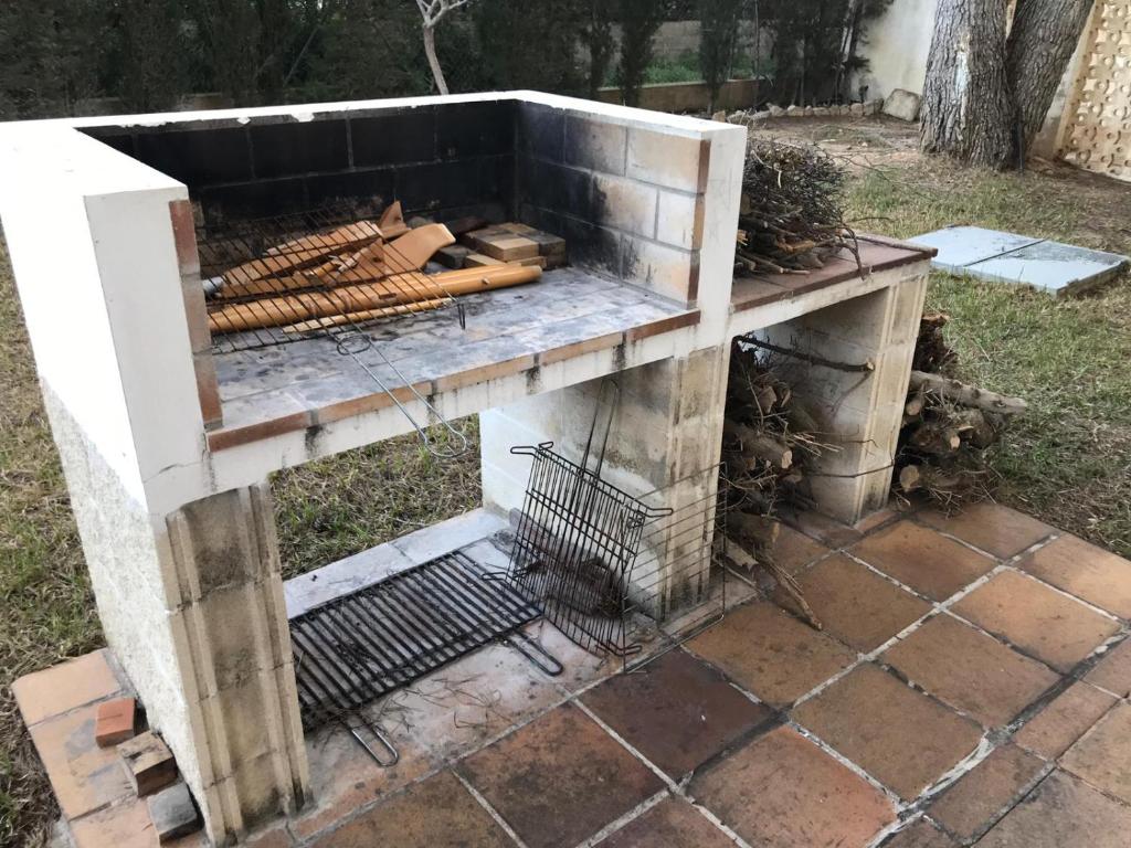 Gril pre hostí v dovolenkovom dome