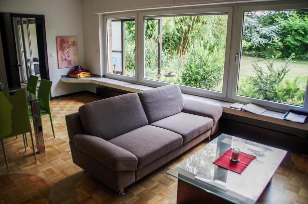 Posezení v ubytování Linnemanns Gaestehaus