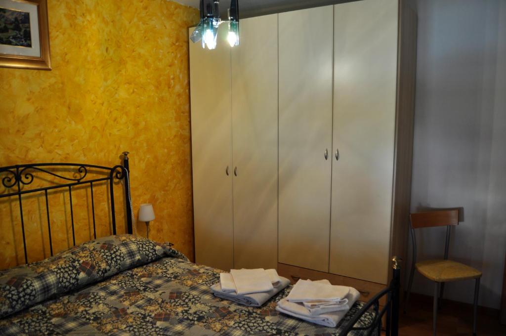 Postel nebo postele na pokoji v ubytování Silvano Fanti