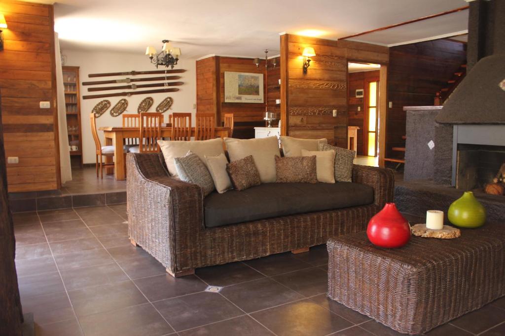 Posezení v ubytování Miramonte B&B