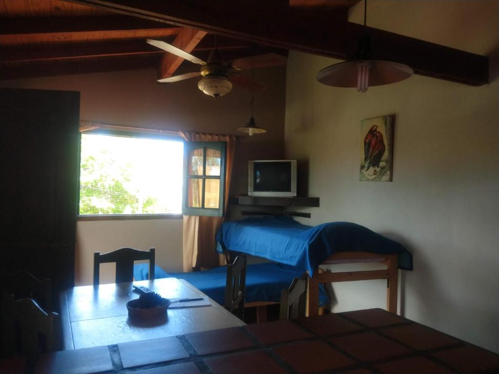 TV a/nebo společenská místnost v ubytování Zahra Depto