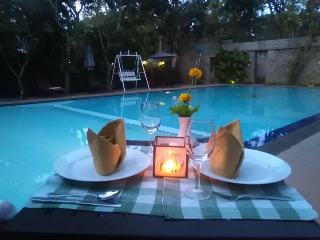 Bazén v ubytování Hotel Sunflower nebo v jeho okolí