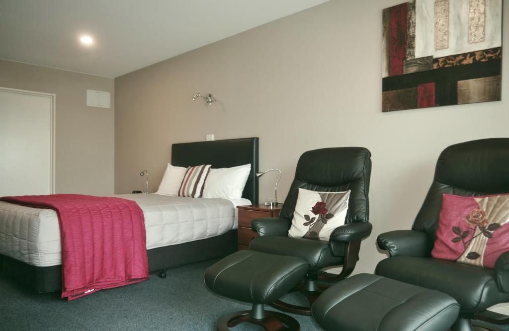 Posezení v ubytování Phoenix Motels