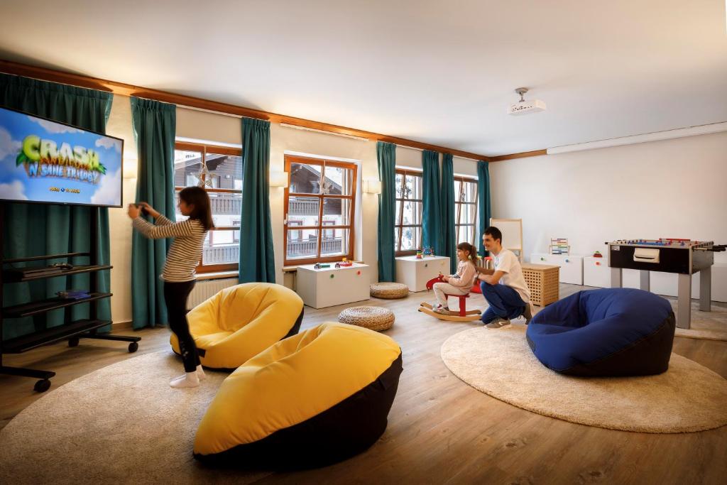 Posezení v ubytování VALAMAR Obertauern
