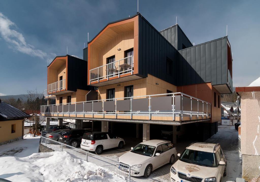 Budova, kde se apartmán nachází