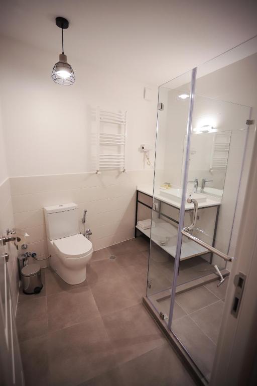 Koupelna v ubytování HOTEL SABU