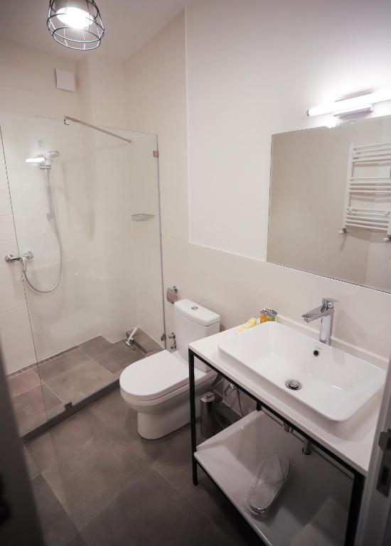 Koupelna v ubytování HOTEL SABU