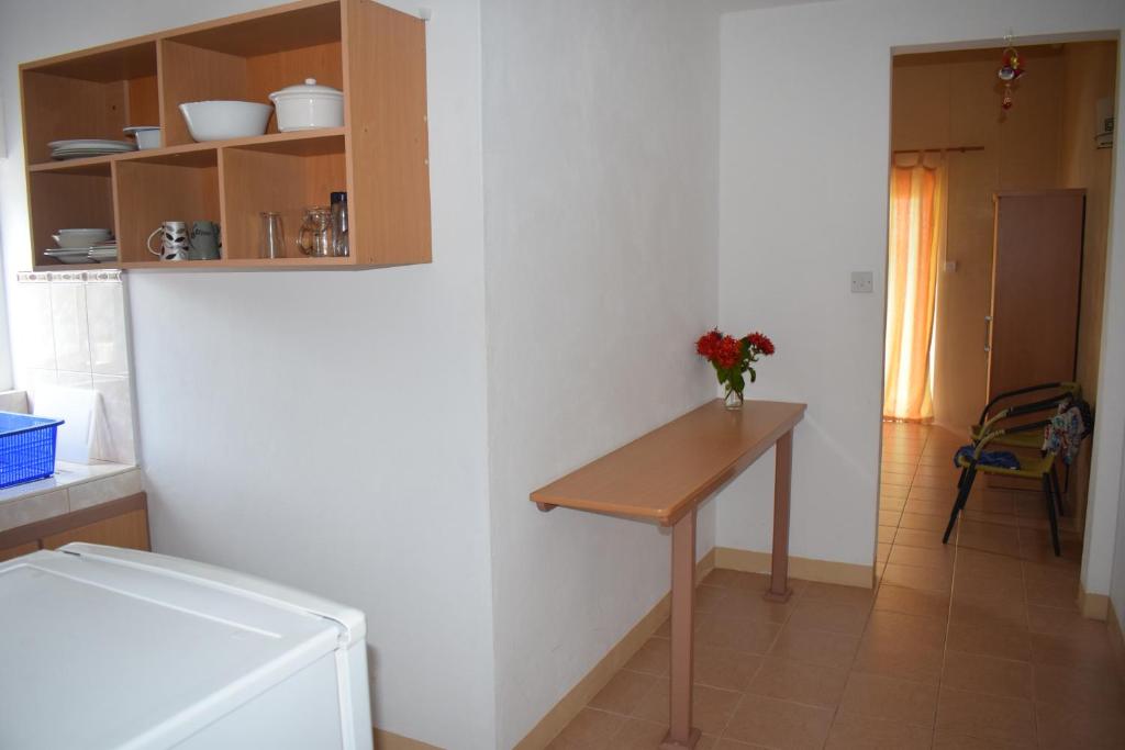 Kuchyň nebo kuchyňský kout v ubytování Seaview Kite Studio - La Gaulette