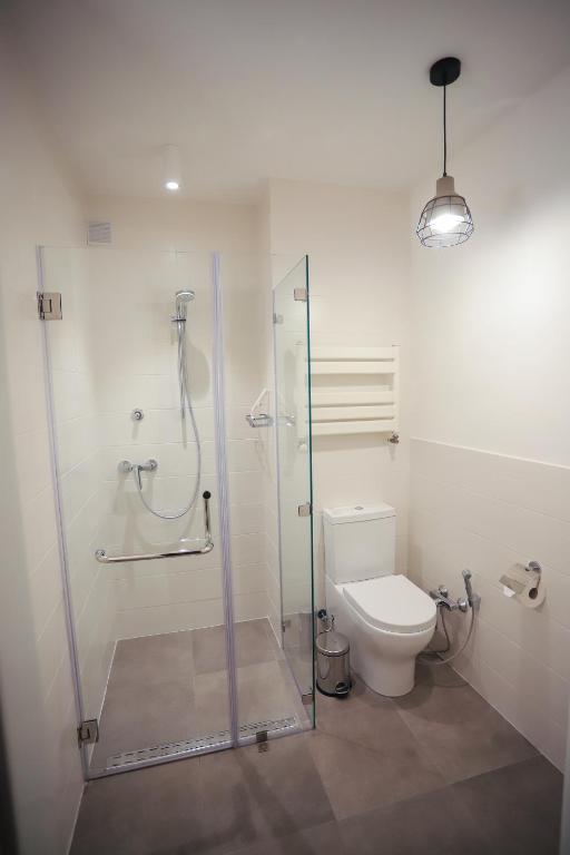 Koupelna v ubytování HOTEL SABU