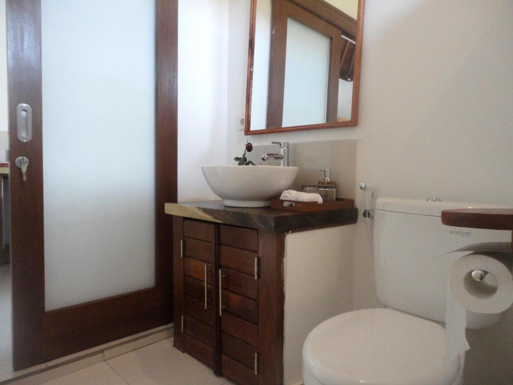 Koupelna v ubytování Paraiso Cottage Ubud