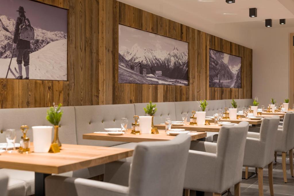 Restaurace v ubytování Alpenhof Hotel Garni Suprême