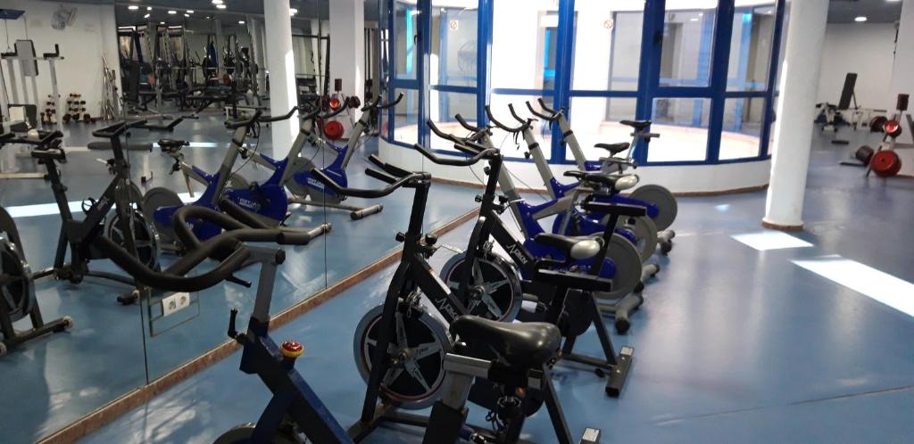 Fitness centrum a/nebo fitness zařízení v ubytování PATACONA MARE NOSTRUM APARTMENT