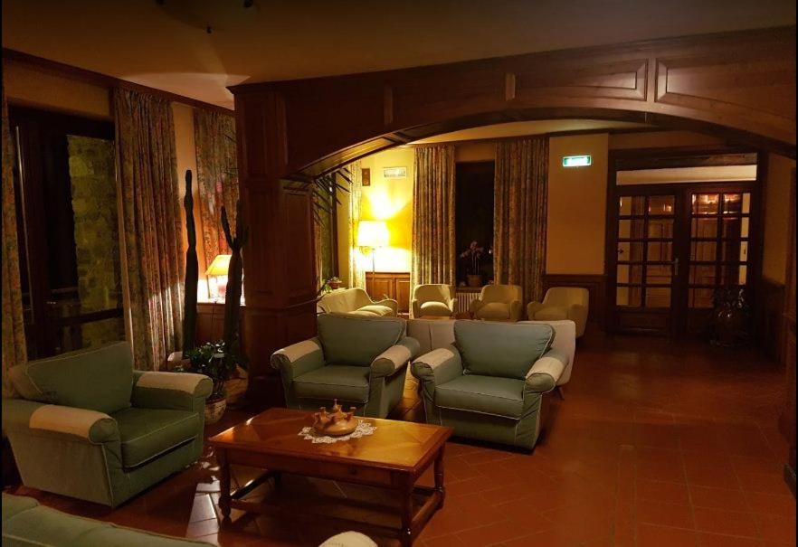 Posezení v ubytování Hotel Panoramique