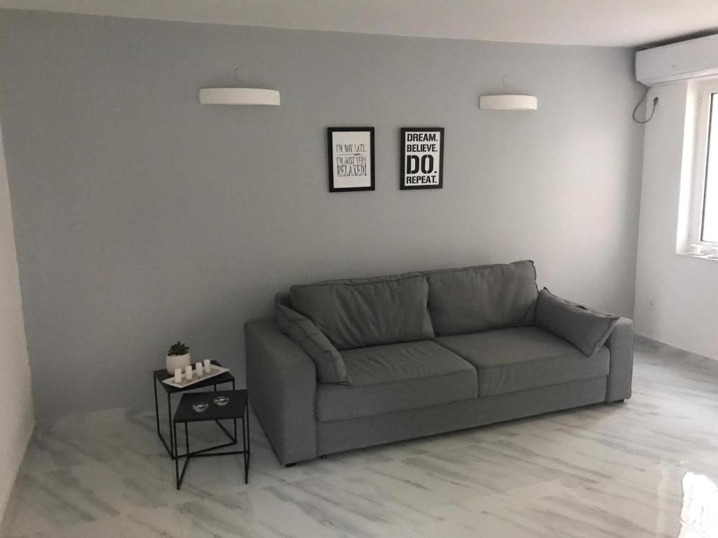Posezení v ubytování Casa Bianca