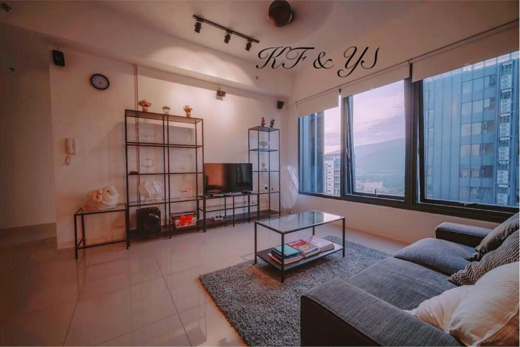 Posezení v ubytování Tropicana 218 Macalister